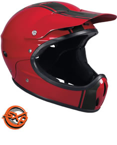 Ace Spade Metallic Red